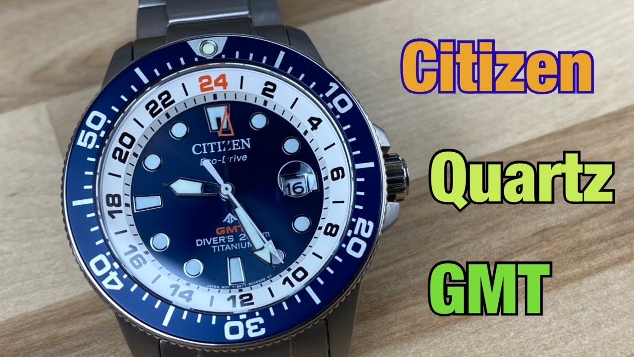 Citizen GMT quartz bj7111