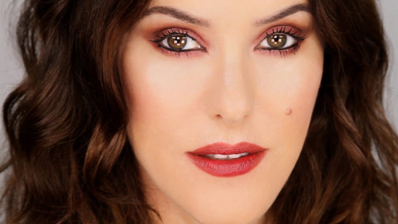 Opulent Burgundy and Berry Makeup Look Using Organic, Natural Colour