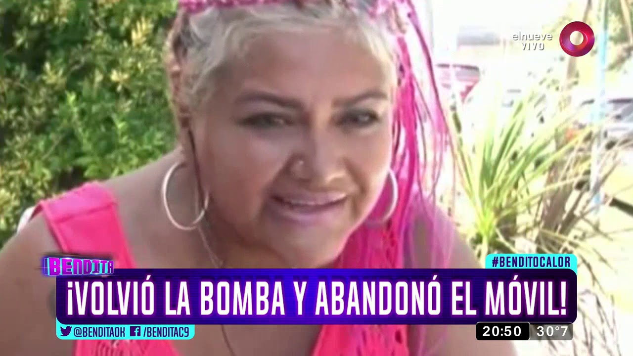 ¡Volvió la bomba y abandonó el móvil!