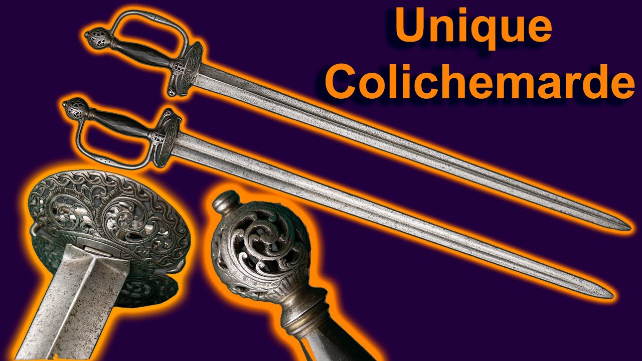 A Unique Extra Wide 18th Century Colichemarde Smallsword