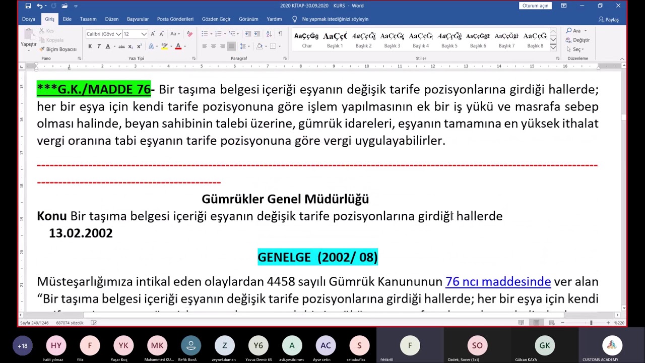 SERBEST DOLAŞIMA GİRİŞ REJİMİ - NİHAİ KULLANIM- EĞİTMEN: METİN TOKDEMİR