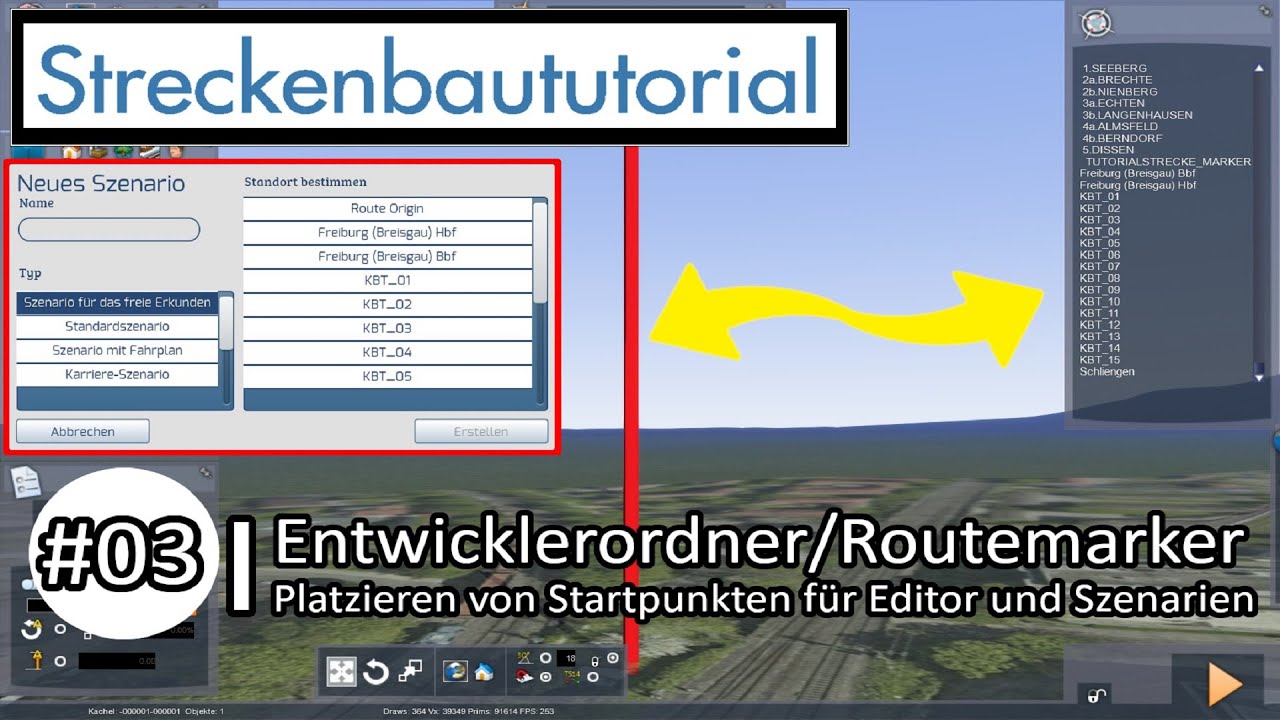 Train Simulator 2021 Editor Tutorial #3: Entwicklerordner & RouteMarker || Team EZY