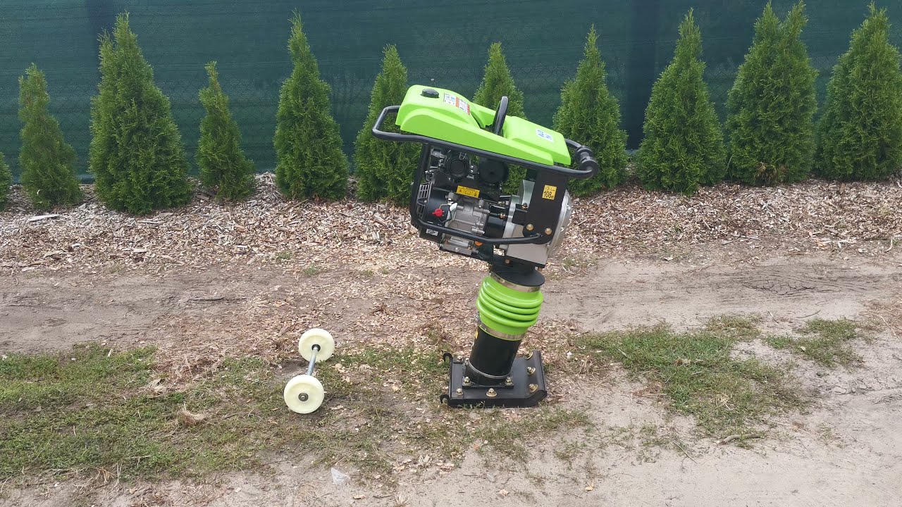 Wynajem Zagęszczarka płytowa skoczek ubijak Wypożyczalnia Mińsk Mazowiecki Najem doba 80-90zł