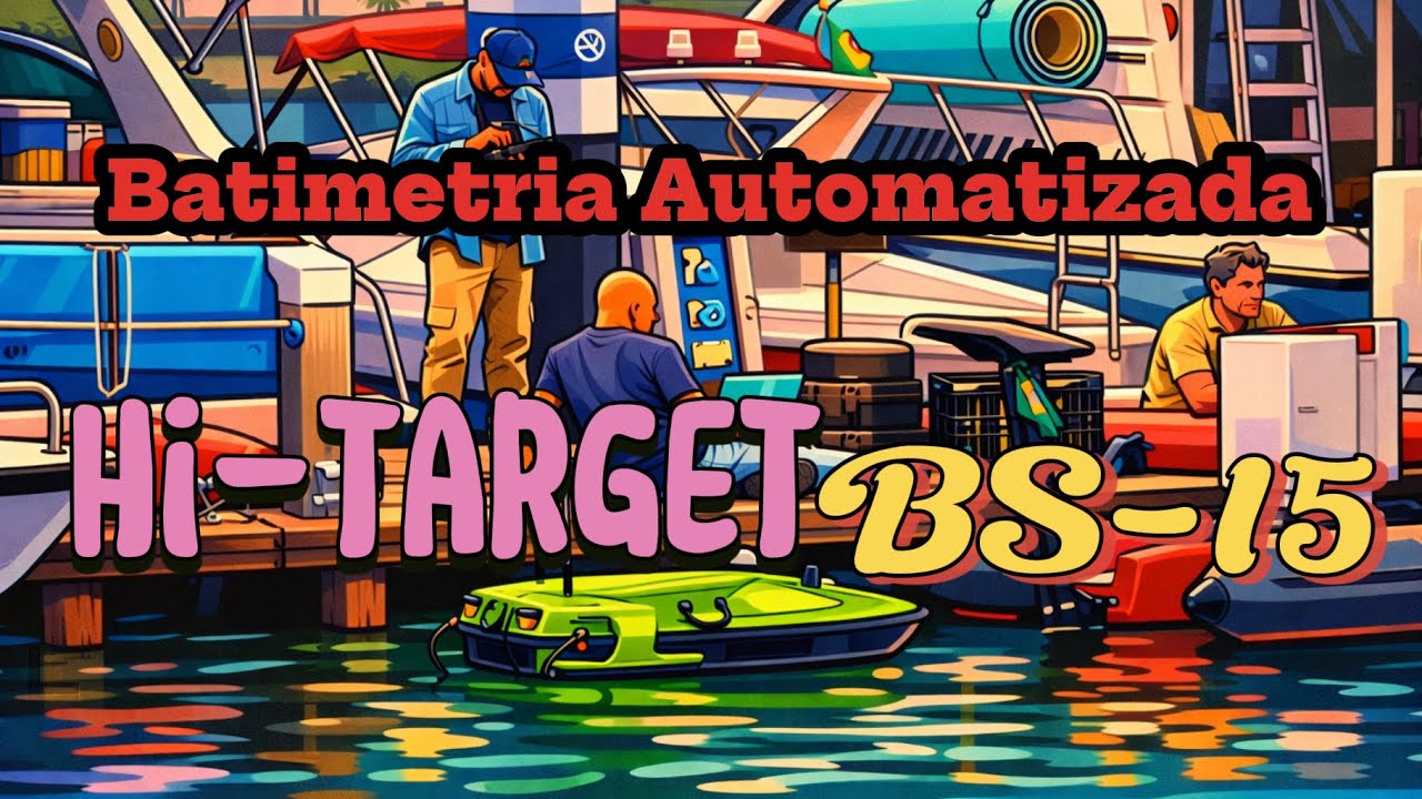 Batimetria Automatizada: Testes de Campo com USV Hi-Target e ADCP