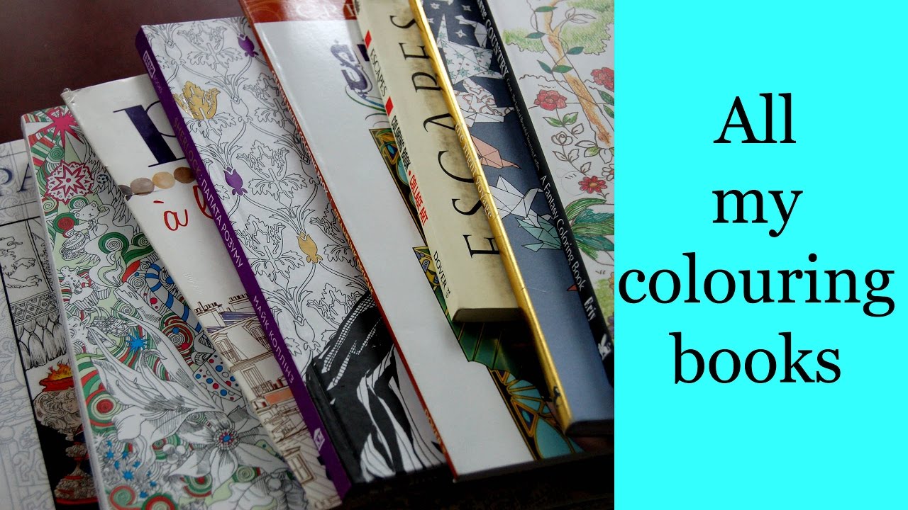 My colouring book collection