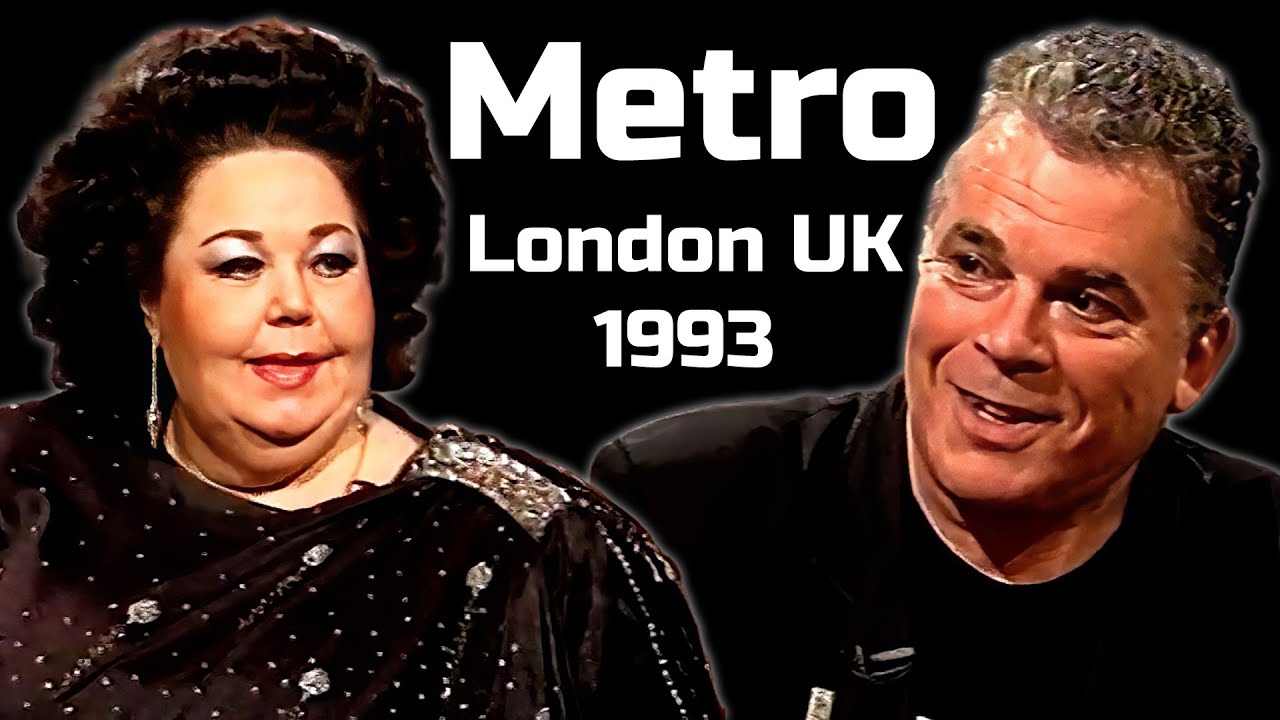 Rita Hunter being interviewed by Ian Dury on Metro - UK 1993