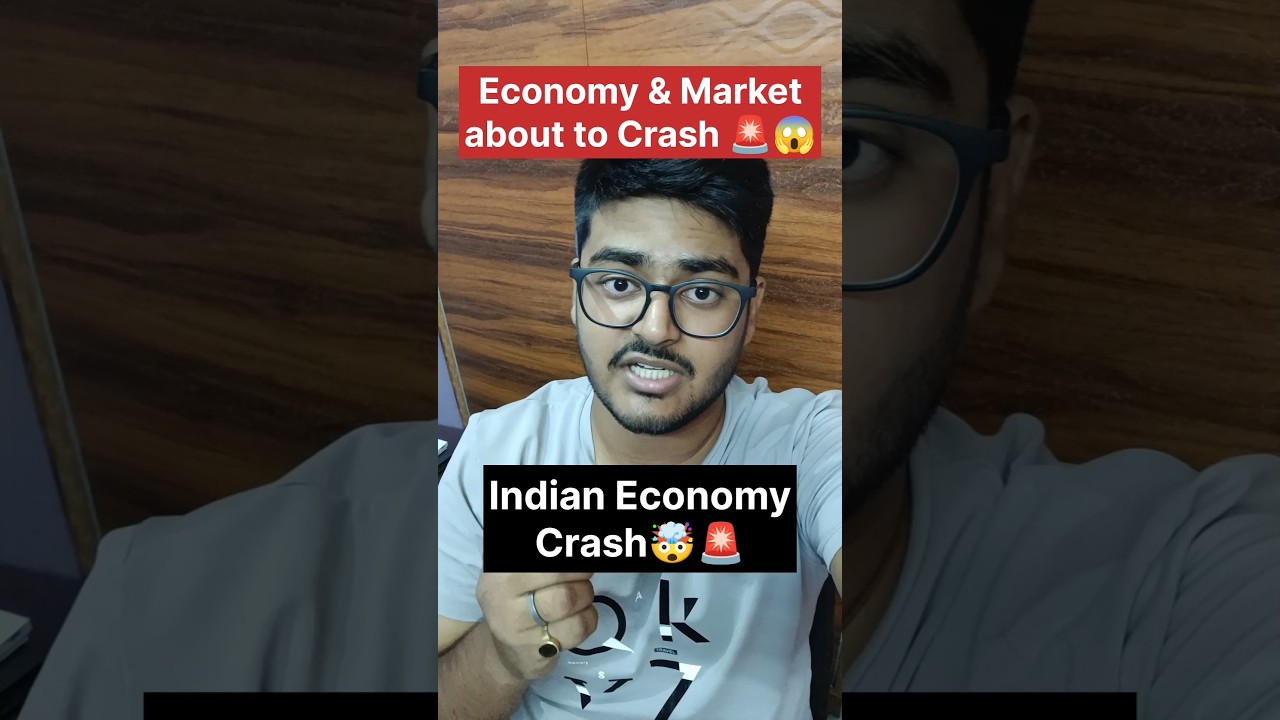 🚨 Is India Heading Towards an Economic Crash? 😨📉 #shorts