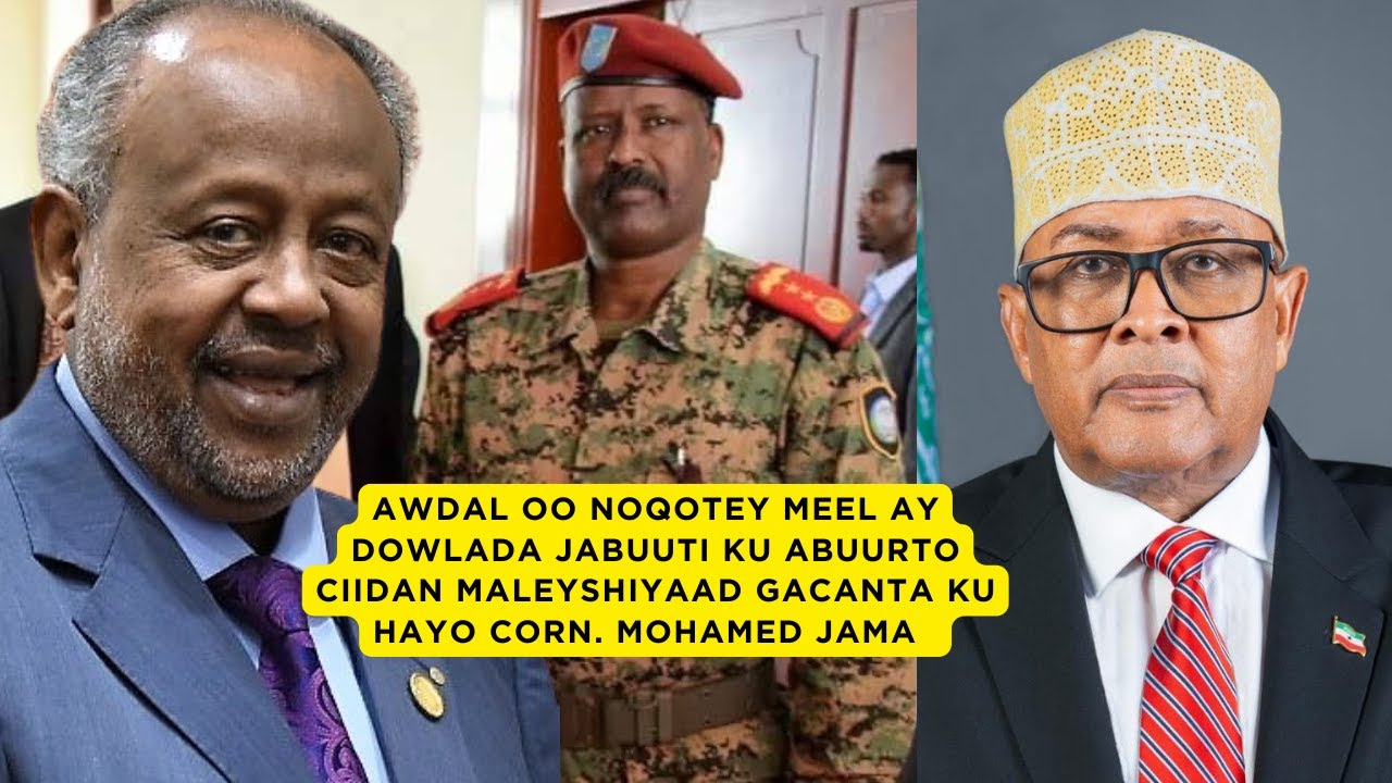 MAAMULKA JABUUTI OO CIIDAN ABAABULAN KU SOO DALDALAYA XEEBAHA GOBOLKA AWDAL MAXAADDAN OGAYN EE SOCDA