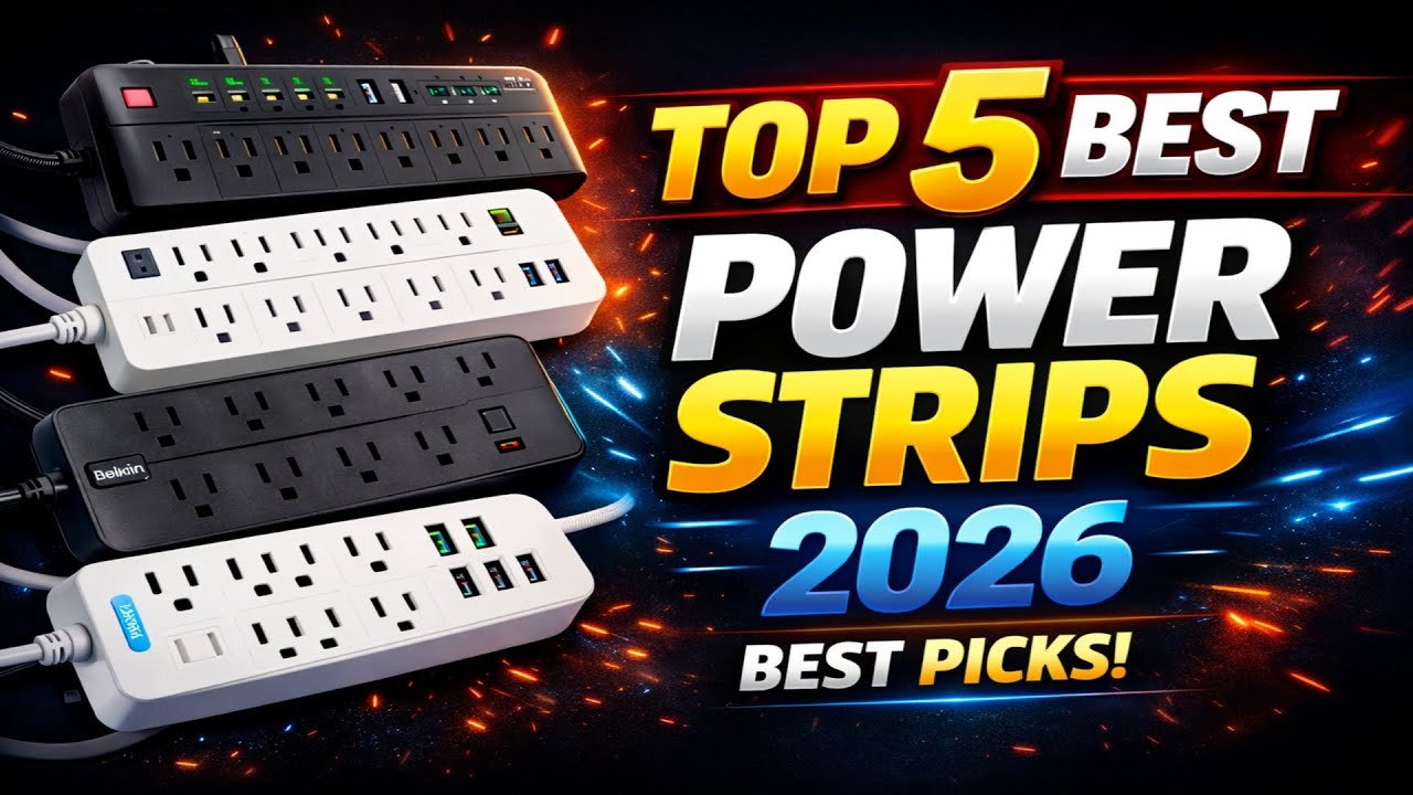 Top 5 Best Power Strips 2026 | Surge Protection & Smart Safety Picks