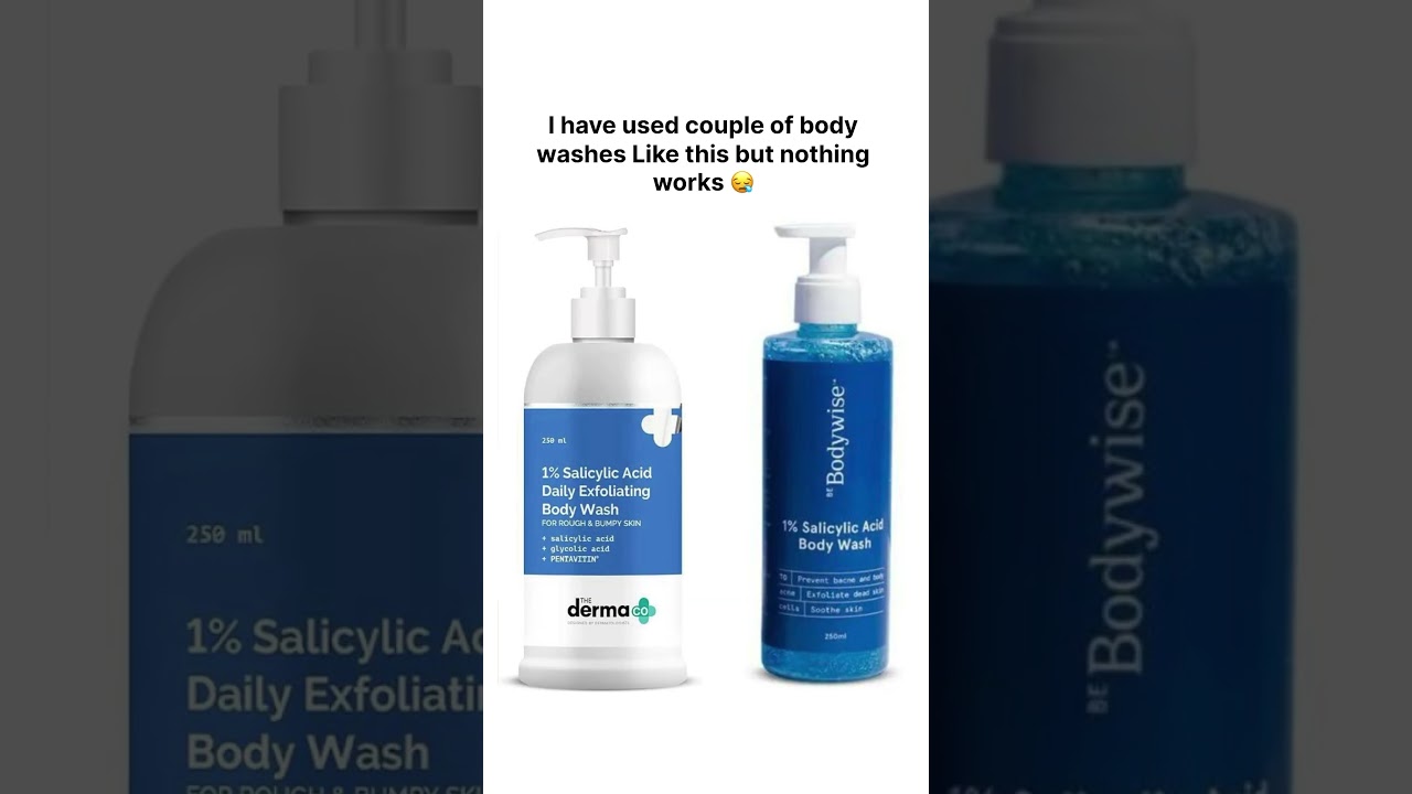 Best Body Wash to Reduce Back Acne permanently 🛀🚿🧽🧼👯&zwj;♀️ #shorts #youtube #bodycare
