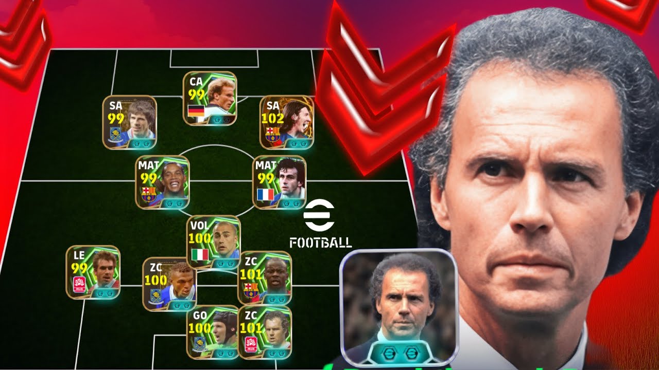 COMPREI O NOVO TÉCNICO BECKENBAUER e me ARREPENDI No Efootball Mobile