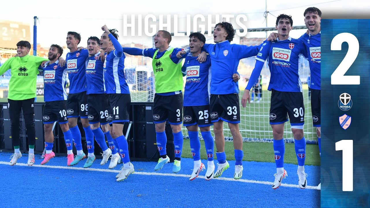 Novara-Pergolettese 2-1 | 14^ giornata - Serie C | Highlights