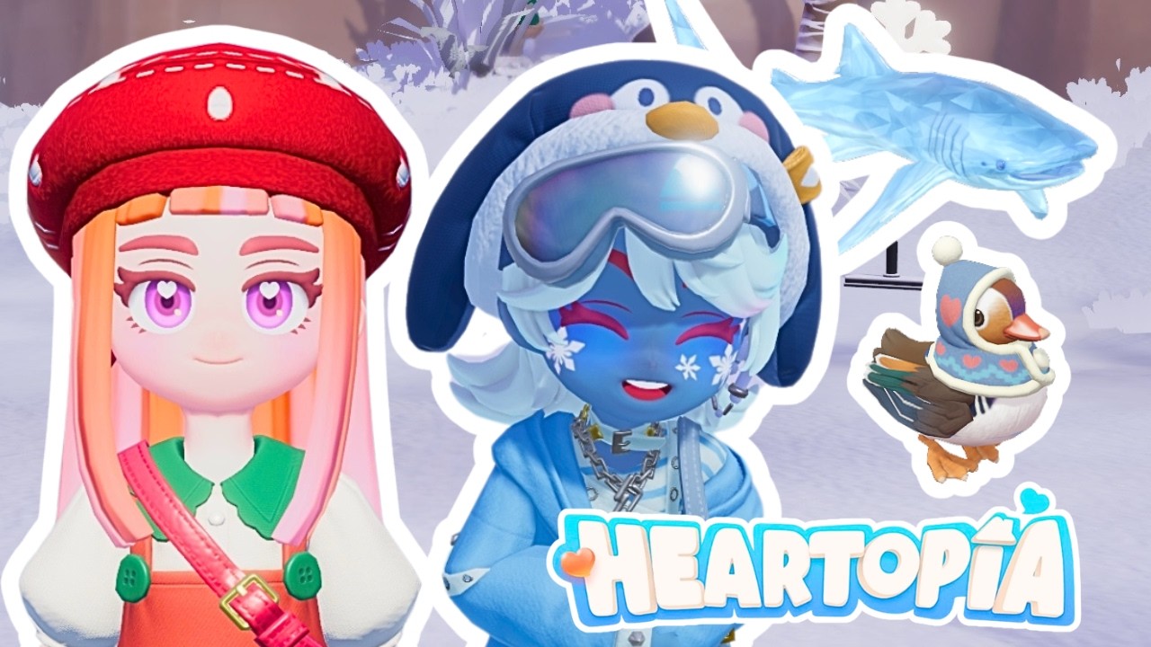 TUBARÃO, BORBOLETAS E NOVIDADES NO FINAL! - HEARTOPIA 🩷