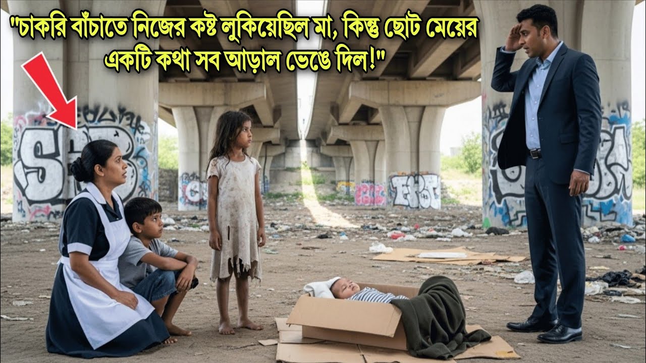 কাজের মেয়ের পিছু নিয়ে ব্রিজের নিচে যা দেখলেন কোটিপতি মালিক! সত্যটা জানলে আপনিও কাঁদবেন... 