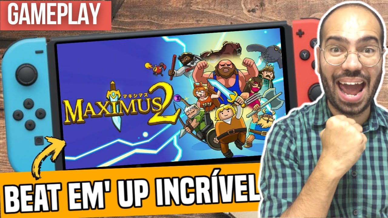 CONFERINDO O INÍCIO DO JOGO MAXIMUS 2 PARA O NINTENDO SWITCH OLED E LITE !