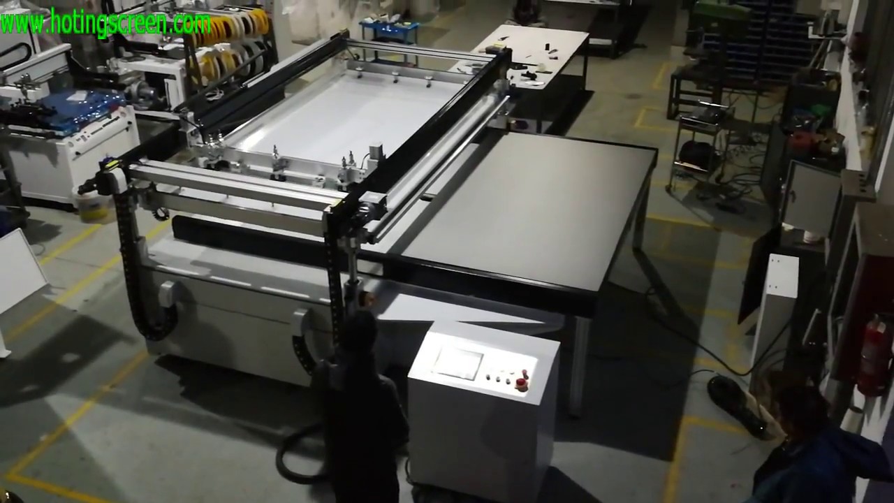 Large format screen printing machine PGS-1525