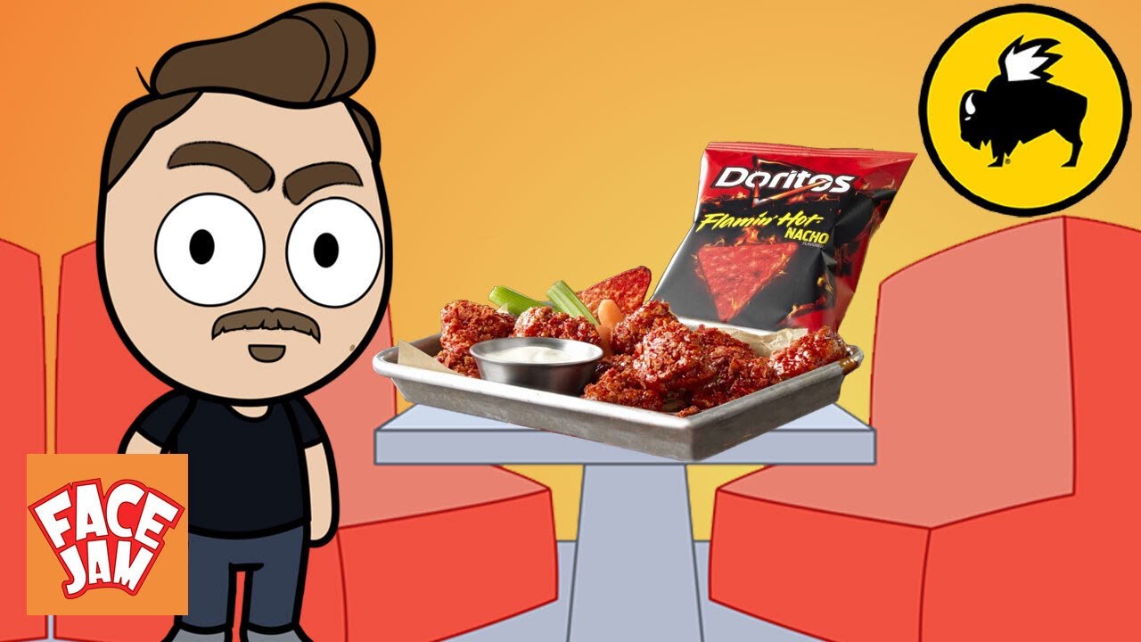 Buffalo Wild Wings Doritos Flamin’ Hot Nacho Flavored Sauce | Face Jam