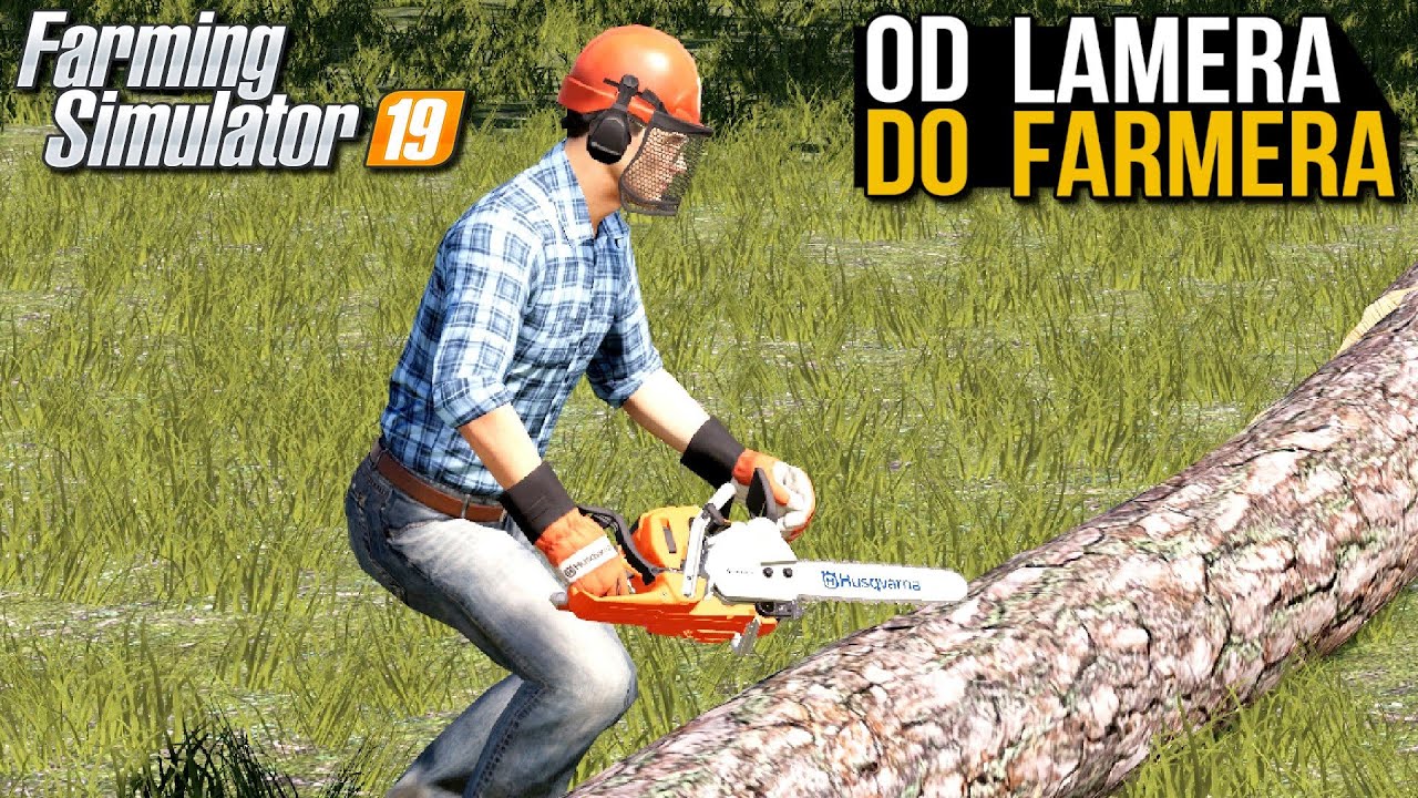 Świąteczna Wycinka Drzew! - Farming Simulator 19 #16 (Od Lamera Do Farmera)