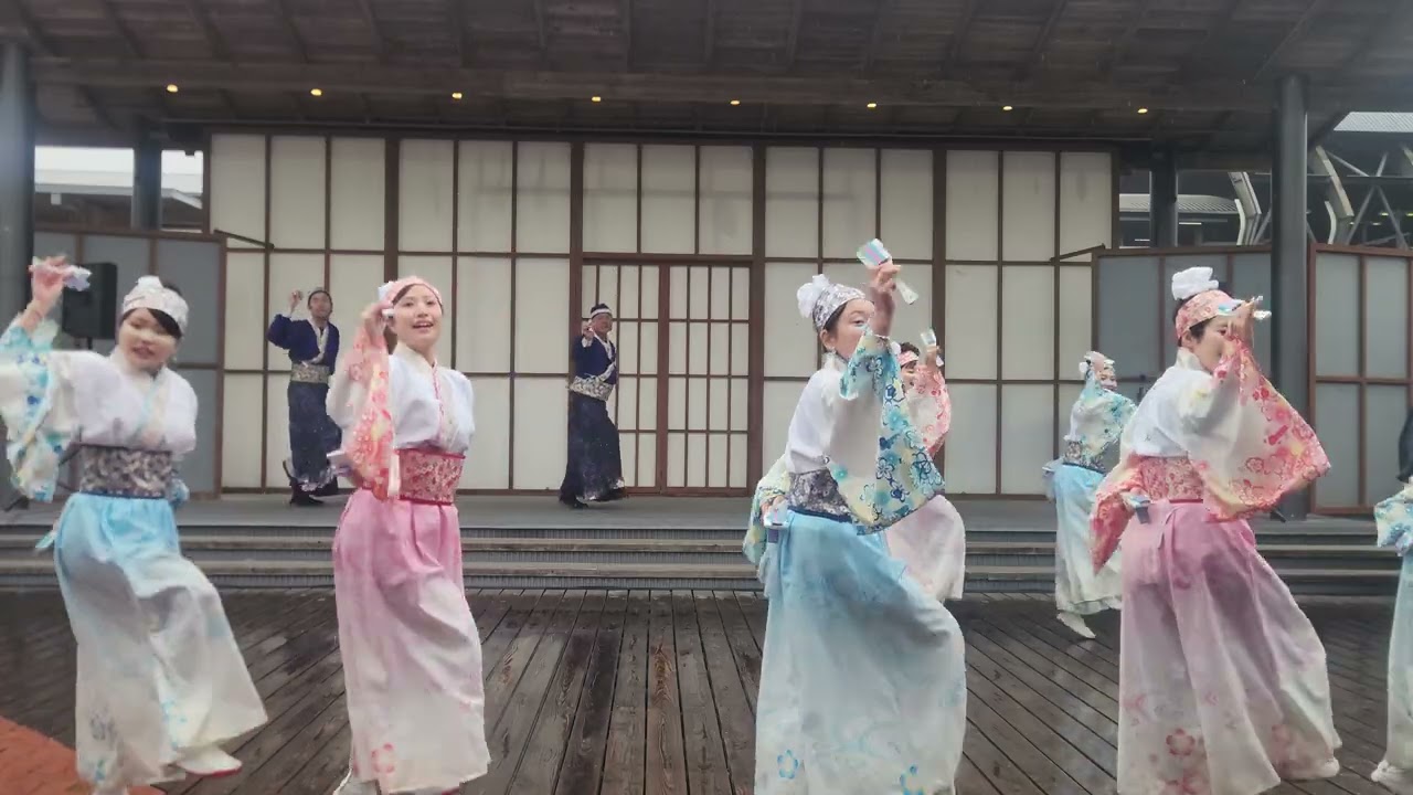 2026年2月22日　旅ひろ場よさこいにて　いちぜんさん　#いちぜん　#よさこい　#よさこい応演舞 　#旅ひろよさこい　#高知駅前