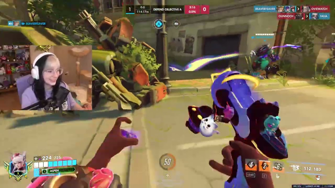32-5 k/d! Aspen Top 5 Juno Gameplay - Overwatch Season 1