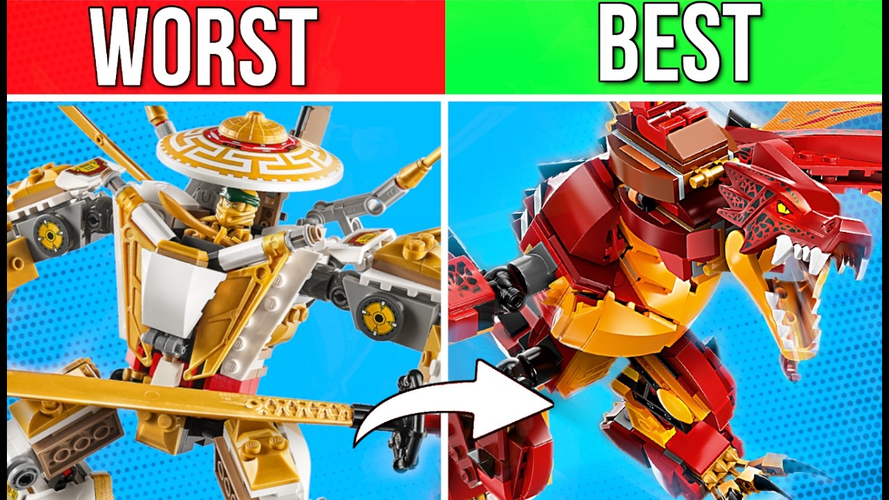 Ranking EVERY LEGO Ninjago Legacy Set | (Worst to Best!)