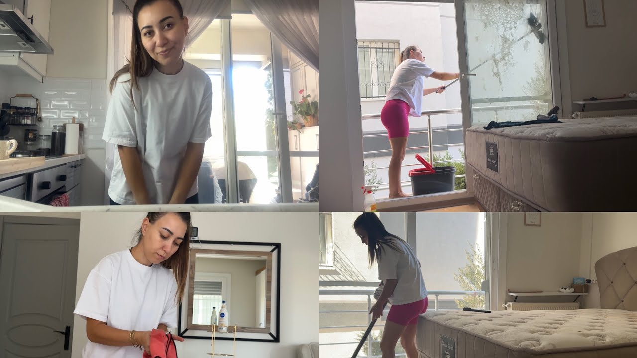 Vlog🌸 // Hızlı ASMR temizlik 🧼 #temizlik #asmr #sessizvlog #yatakodası 