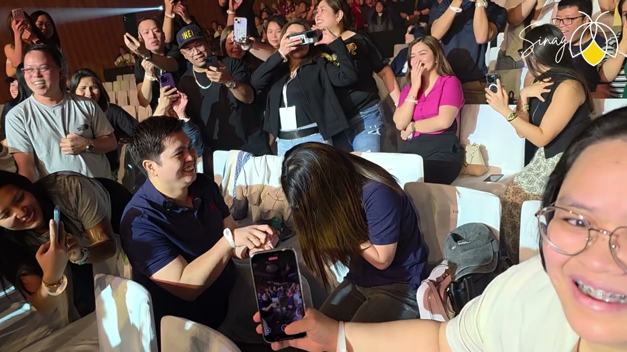 SHE SAID YES!!! Concert Proposal during TJ Monterde Concert in Qatar