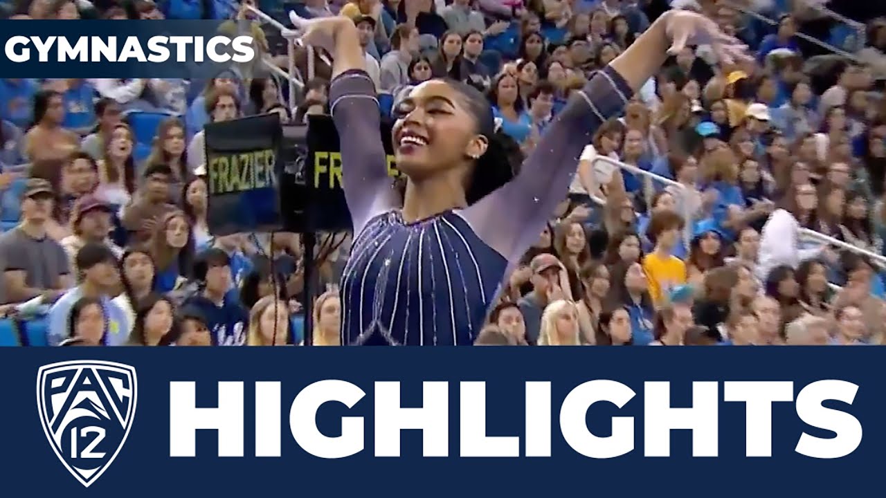 Cal’s eMjae Frazier records career and program-best all-around score at No. 9 UCLA