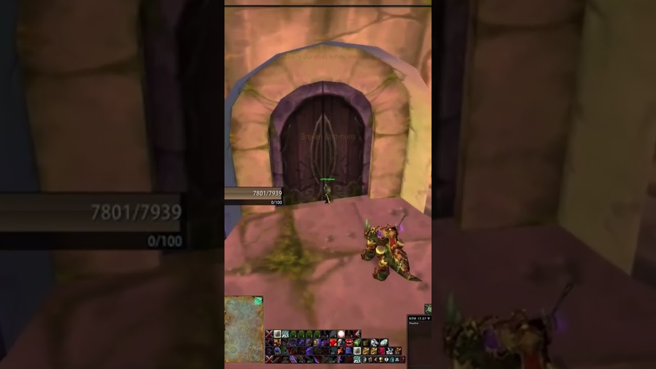 How to go to Dire Maul Library #wow #wowclassic  #dm #north #library