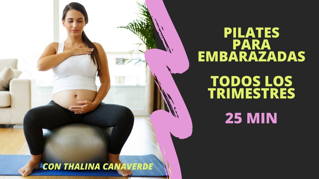 PILATES PARA EMBARAZADAS CON PELOTA