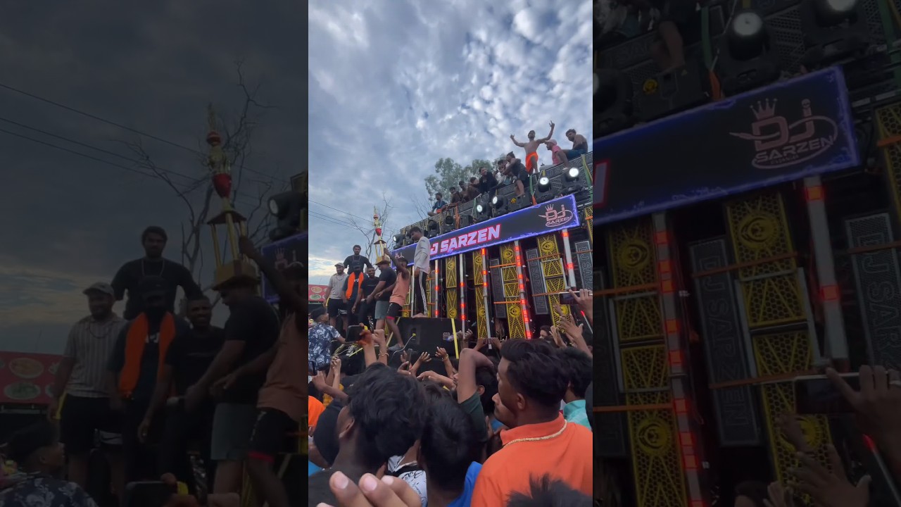 Dj Sarzan Vs Dj Ravan Haridwar Road Show Competition 2024 l From Jharkhand..🔥☠️🔥#powerdj #djsound