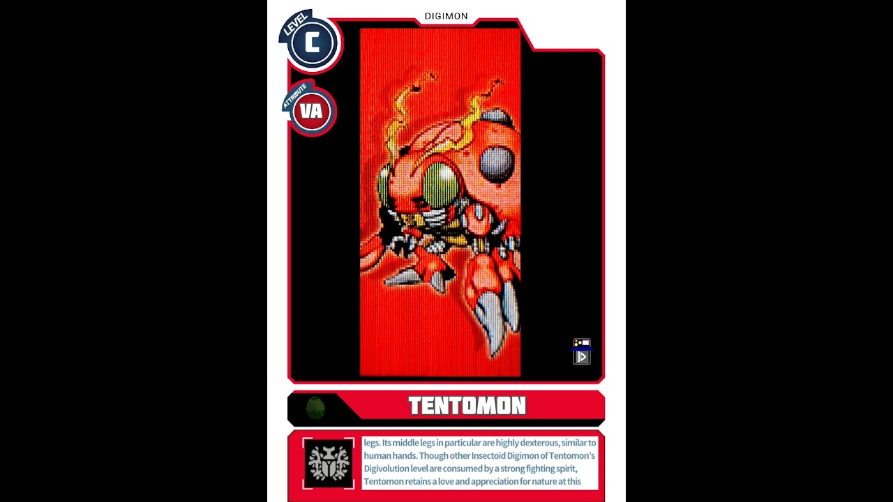 TENTOMON DIGIVOLVE FROM MOCHIMON / MOTIMON | DIGIMON VITAL BRACELET  #digimon #vitalbracelet