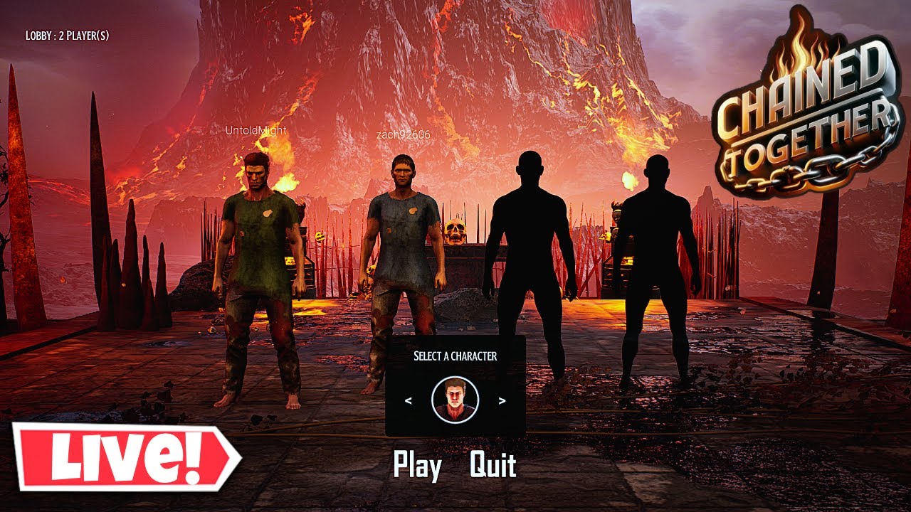 Attempting to Beat Chained Together with ZDog and Cyriks Right Now (And Completing the Game Solo)