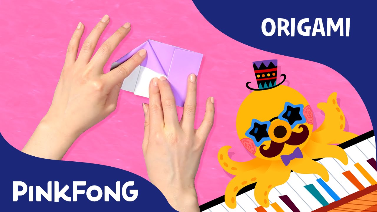 Musical Instruments | Word Power Song With Origami | PINKFONG Origami | PINKFONG Songs for Children