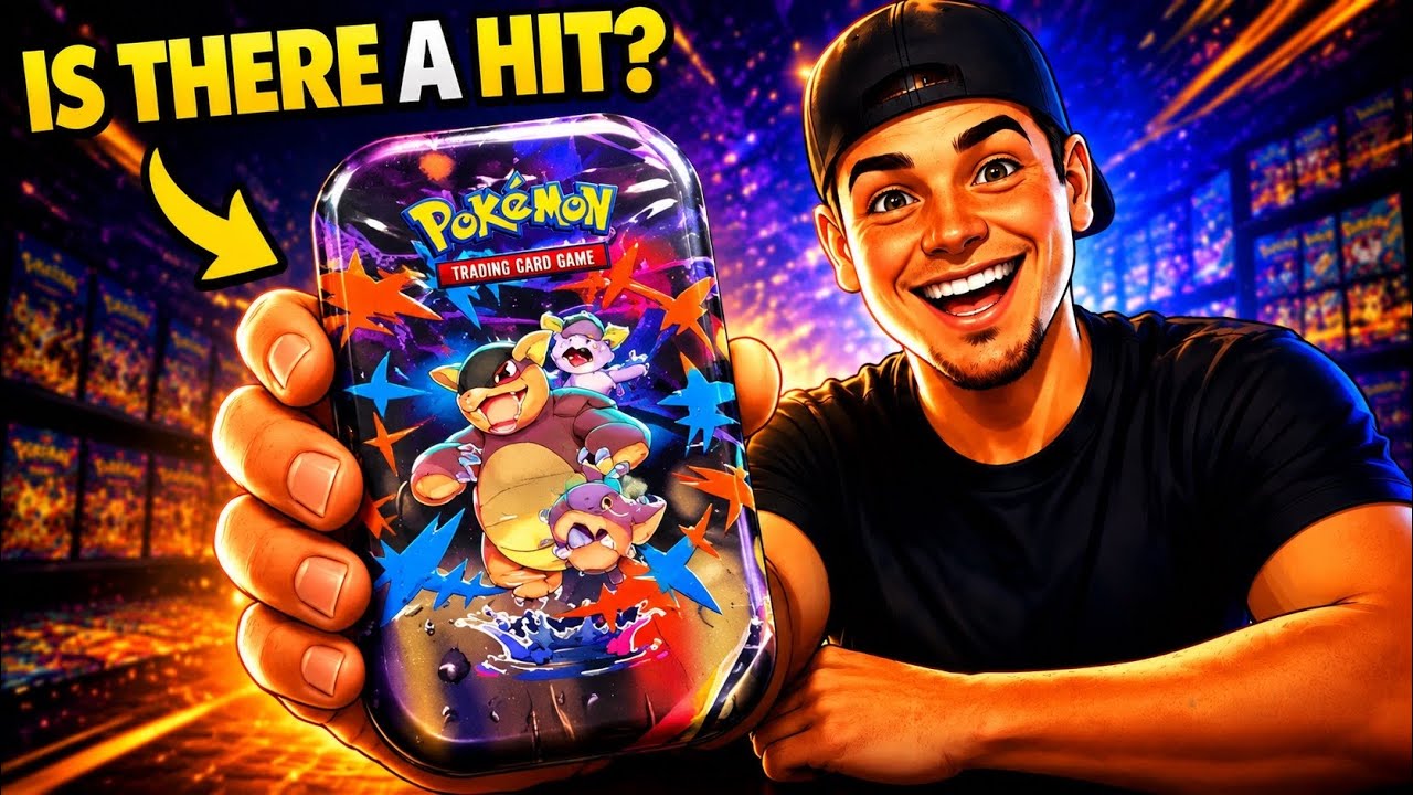 Pokemon Mega Mini Tin Destined Rivals and Mega Evolution NEW booster pack openings