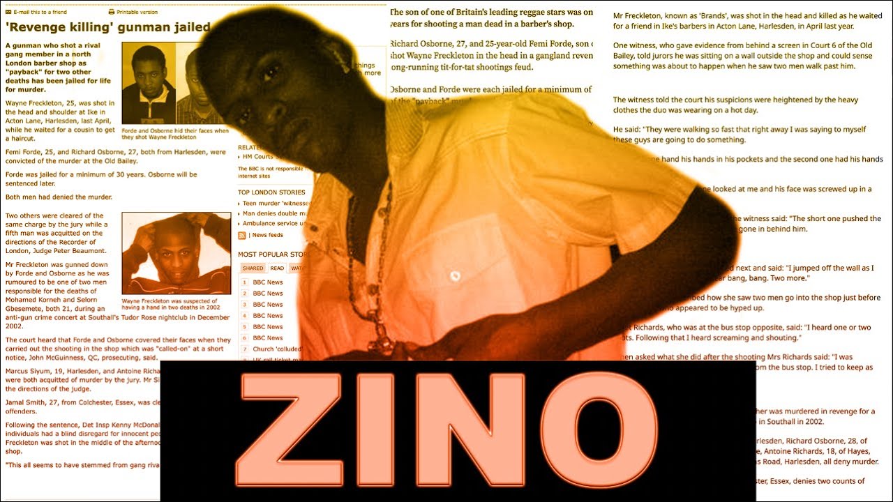 One of Northwest London's most infamous Gangsters : Zino ( Church Road )
