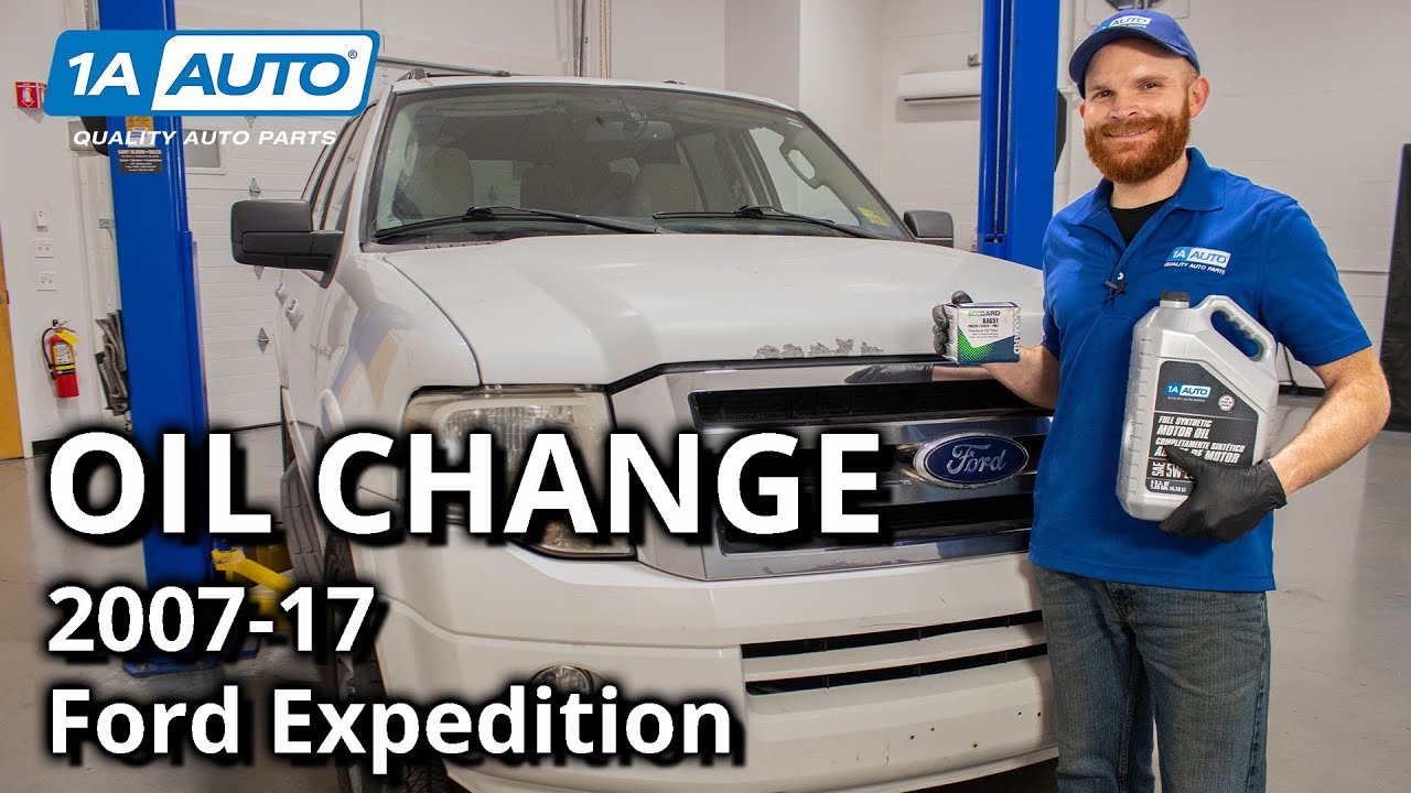 How to Change Oil Yourself on Ford Expedition 3rd Generation 2007-17