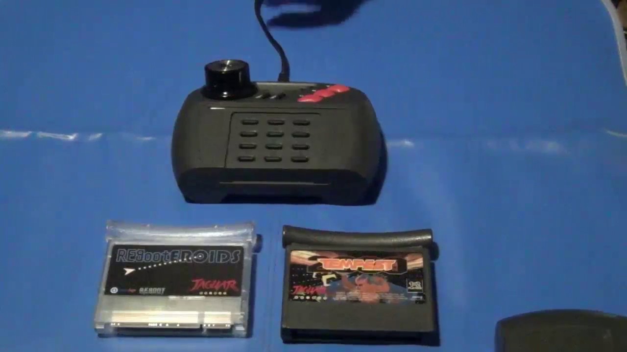 ITC#18 - Atari Jaguar Rotary Controller Unboxing and Game Testing