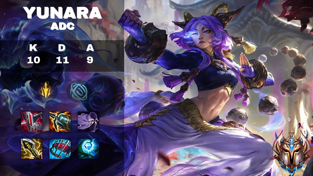 chinana | Bot Yunara vs Samira - Challenger League of Legends Replay