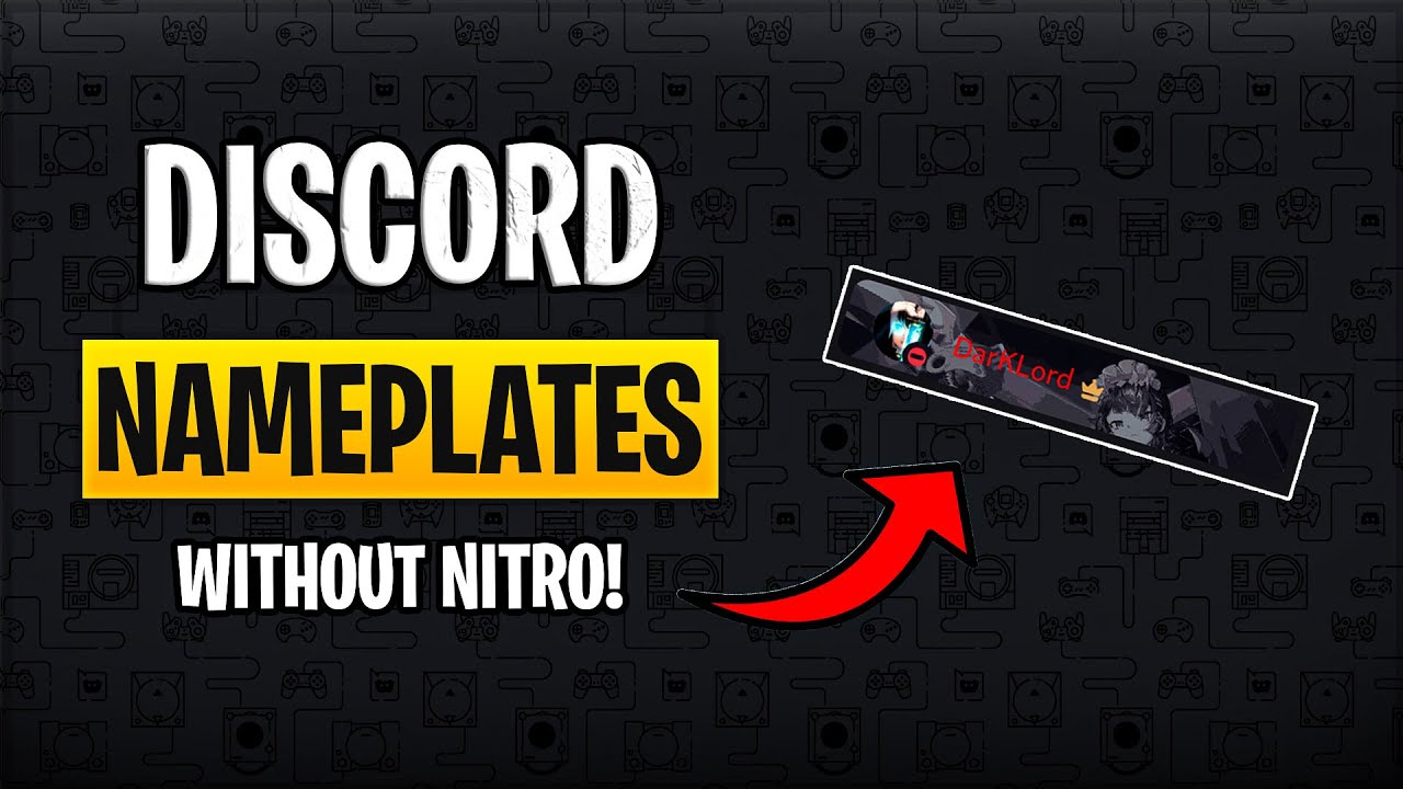 How to Get DISCORD NAMEPLATES FOR FREE! (Without Nitro)