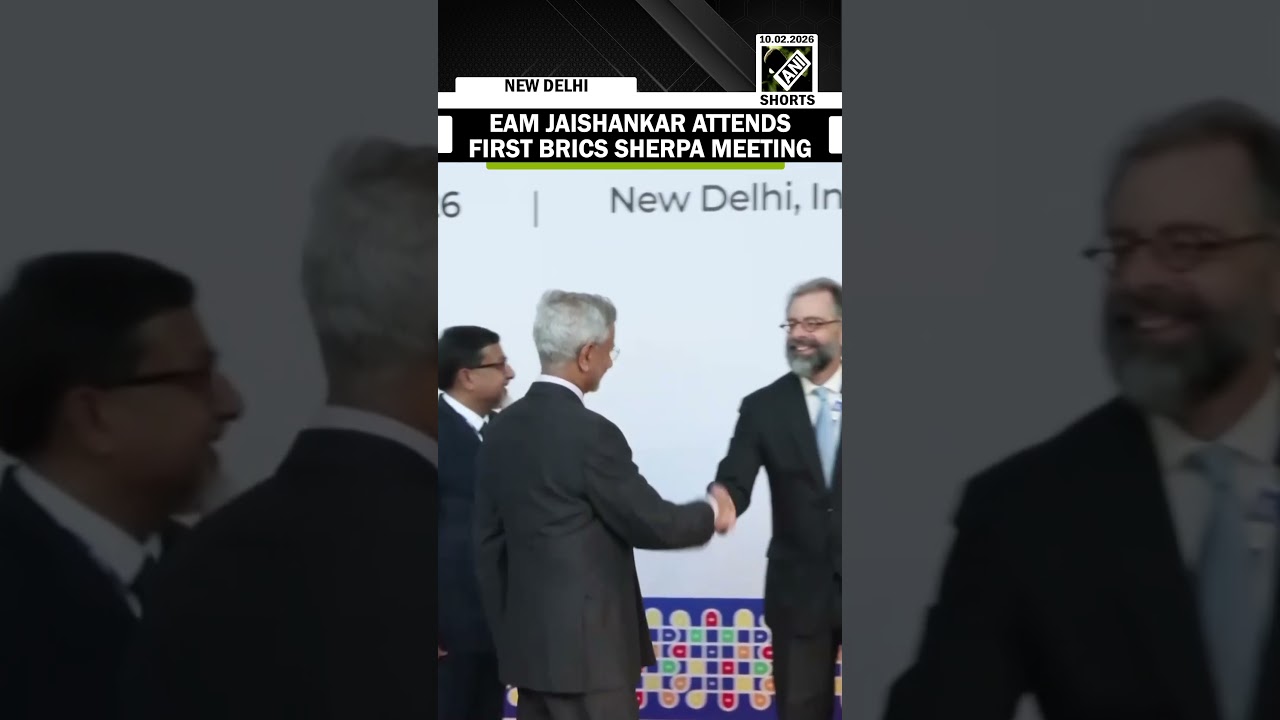 EAM S Jaishankar attends the First BRICS Sherpa Meeting with other leaders in Delhi