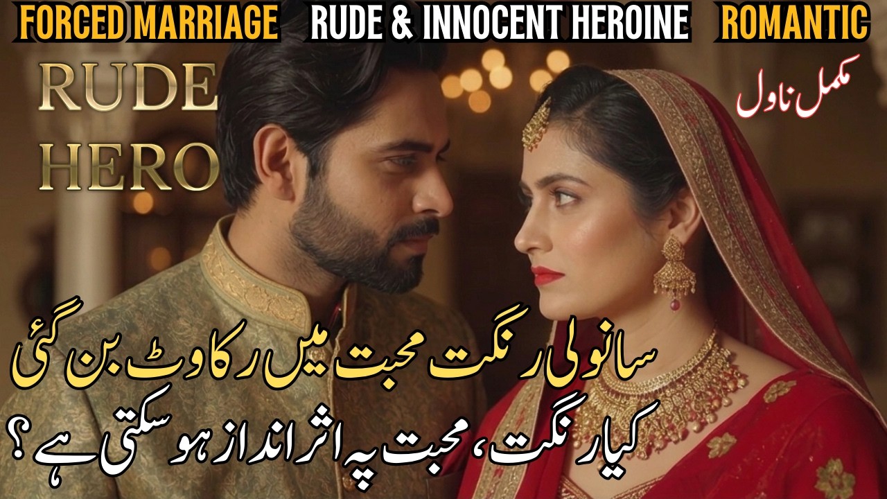 Forced Marriage With Rude Hero ✨ | Rude & Innocent Heroine| | Complete Urdu Novel
