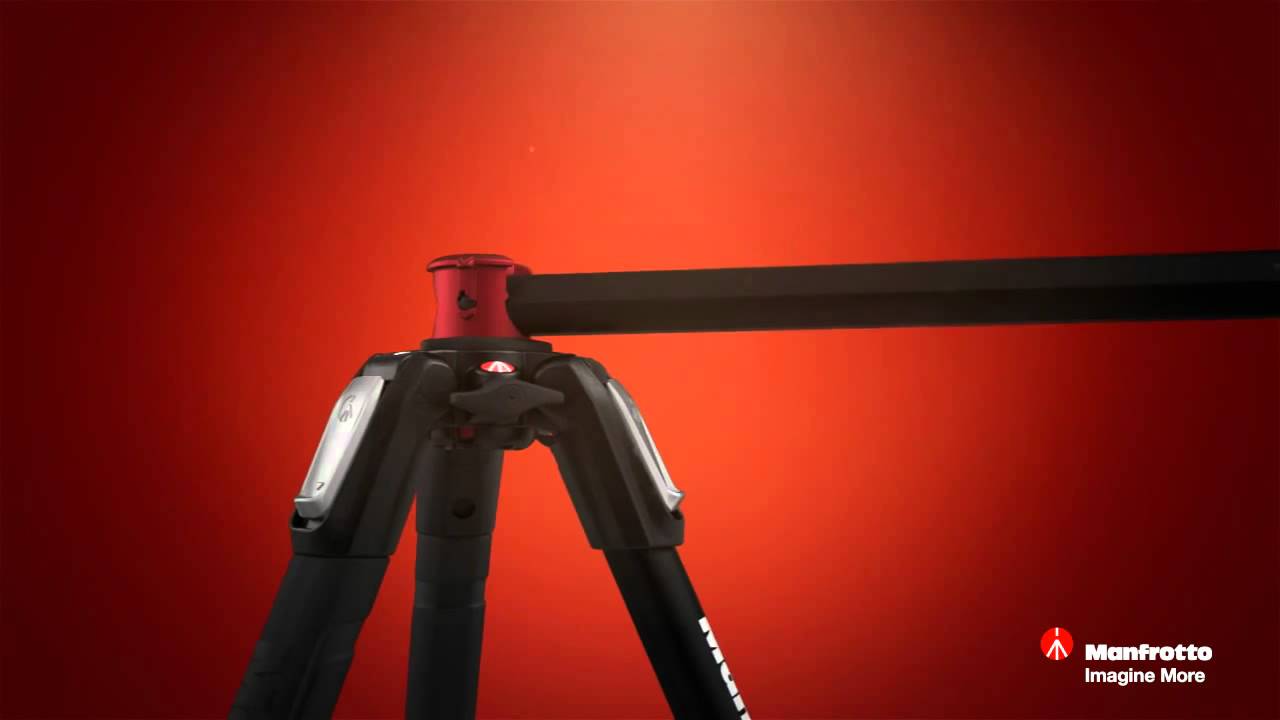 【Manfrotto】190 Carbon Fibre 4 section Tripod, With Horizontal Column MT190CXPRO4