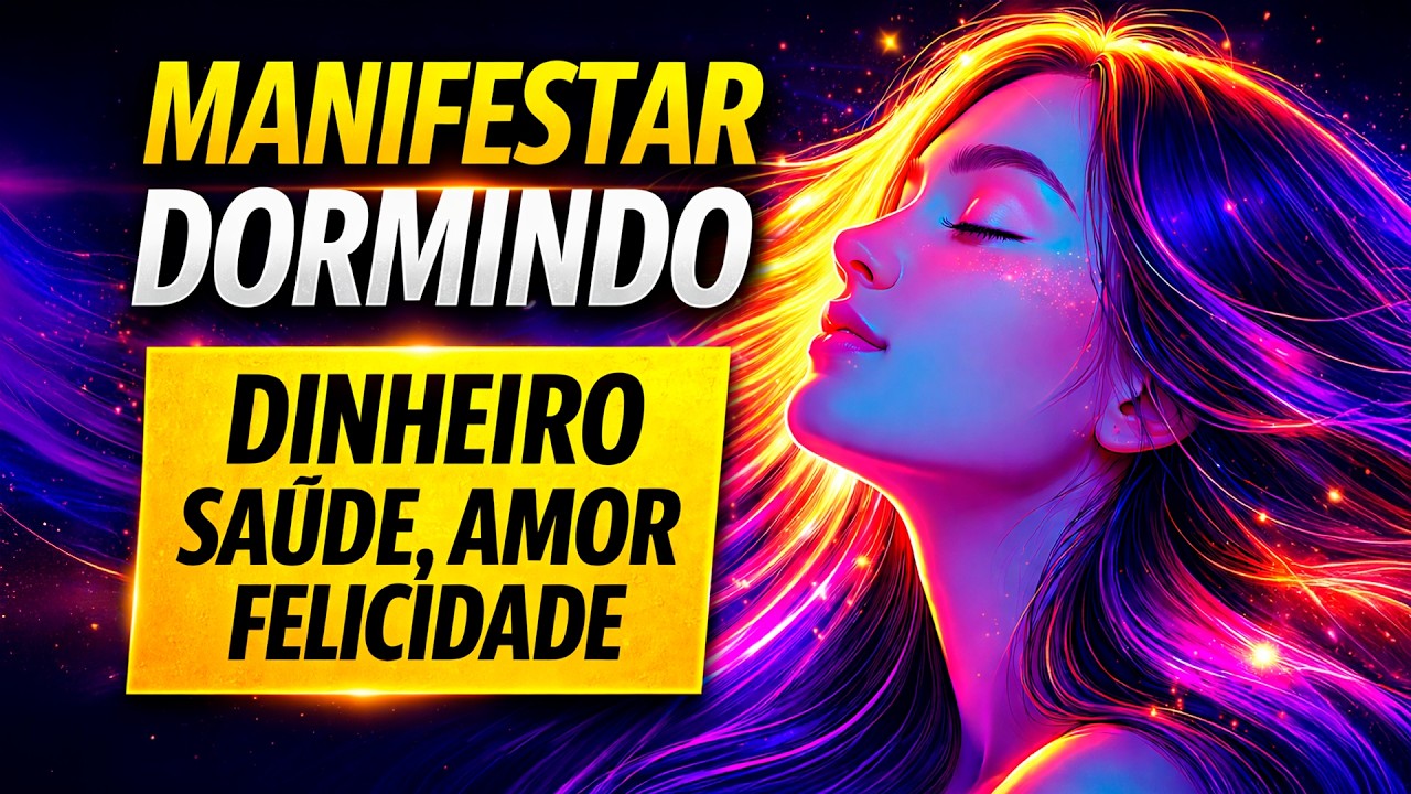 MANIFESTAR Dinheiro, Saúde, Amor e Felicidade | AFIRMAÇÕES para Ouvir Dormindo