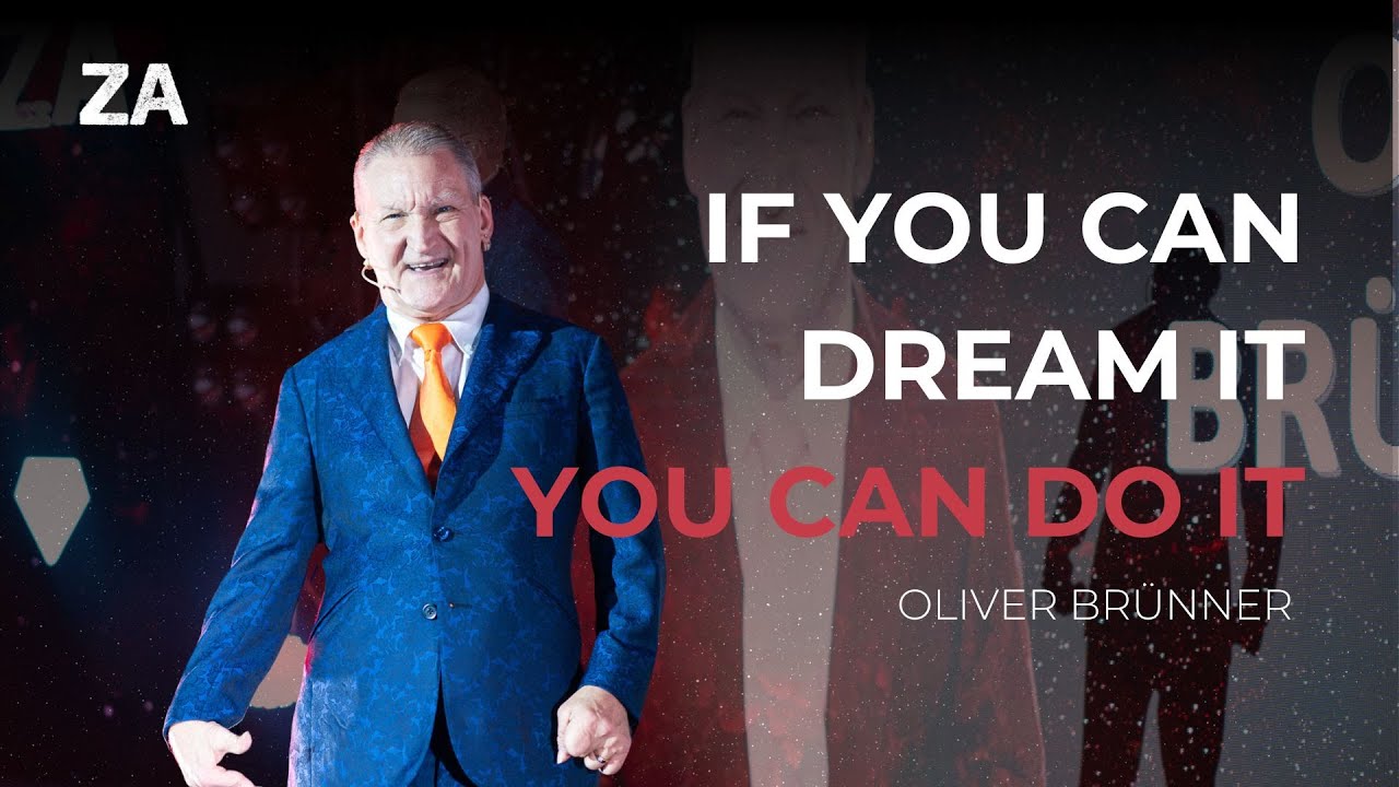 If you can dream it, you can do it - Oliver Brünner | Zeit Auszubrechen 18.11.2023 | Kameha Zürich