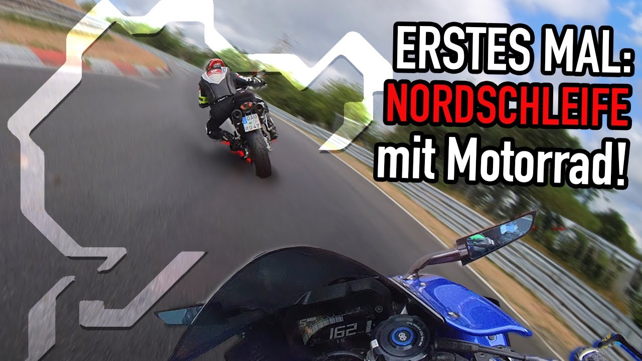 Mit dem Motorrad über die Nordschleife! 😱