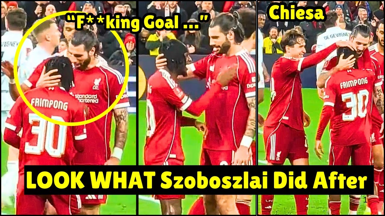 LOOK WHAT Szoboszlai DID After Frimpong&rsquo;s Goal vs Barnsley! You won&rsquo;t Believe this | Liverpool News 