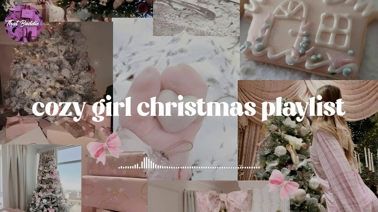 Cozy Girl's Christmas playlist 🎄🎀✨ a pinkmas playlist for girlies