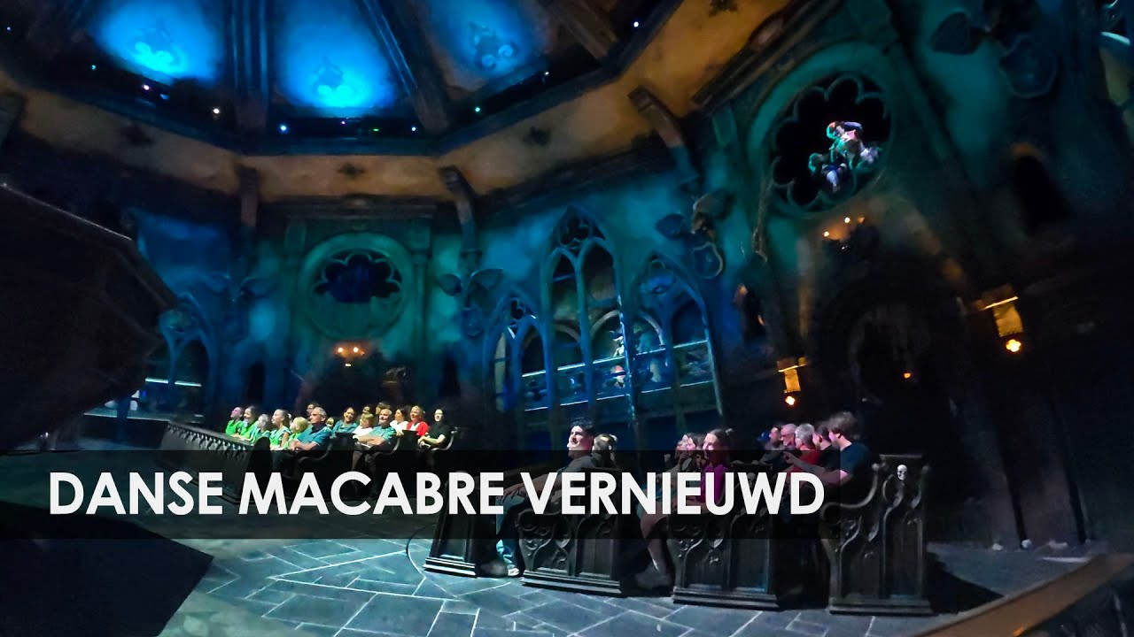 Meer beelden van nieuw ritprogramma Danse Macabre in de Efteling