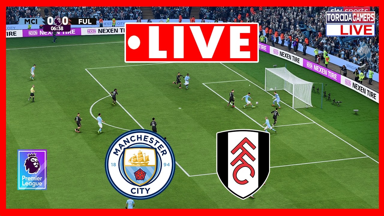 🔴 Manchester City vs Fulham LIVE 🔴 Premier League 2025/2026 ⚽ Match Today Simulation